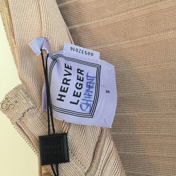 SOLD *HP* Herve Leger Sophia Gown - Picture 4 of 8